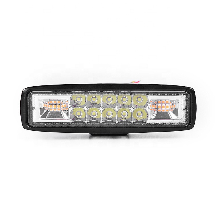Горячее надувательство Строб led свет новая вспышка модель led рабочий свет amber синий и красный цвета вождения по бездорожью грузовика фары для автомобиля Аксессуары для продажи