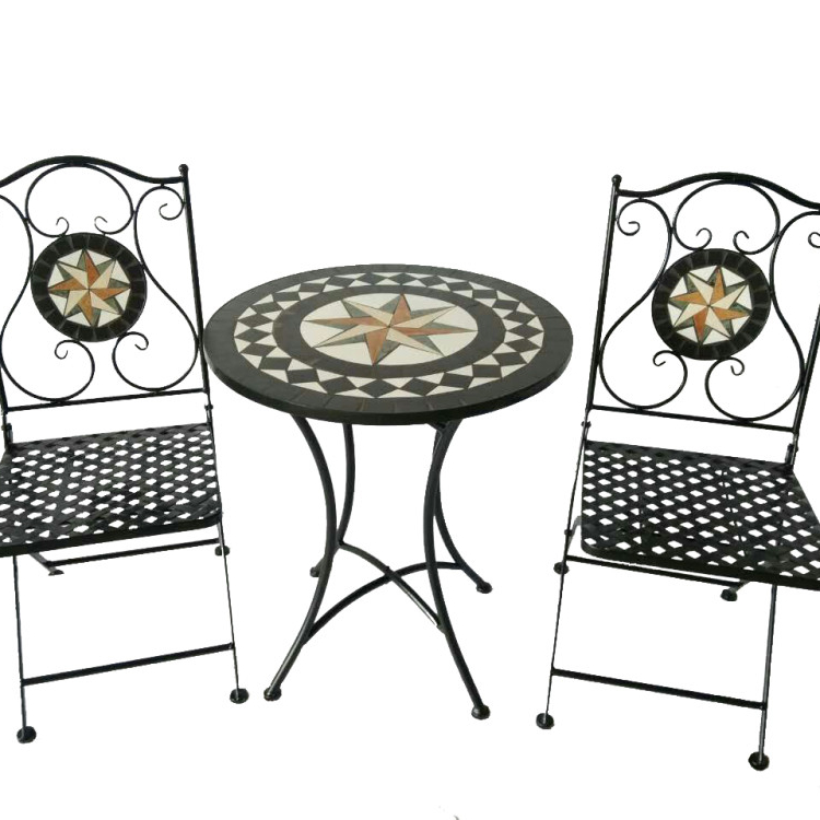 Alpine Mosaic Bistro Set With 2 Chairs