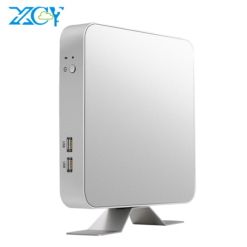 XCY Mini PC J1900 ddr3 8 ГБ SSD 240 ГБ Небольшой форм-фактор PC мини настольный ПК для бизнеса