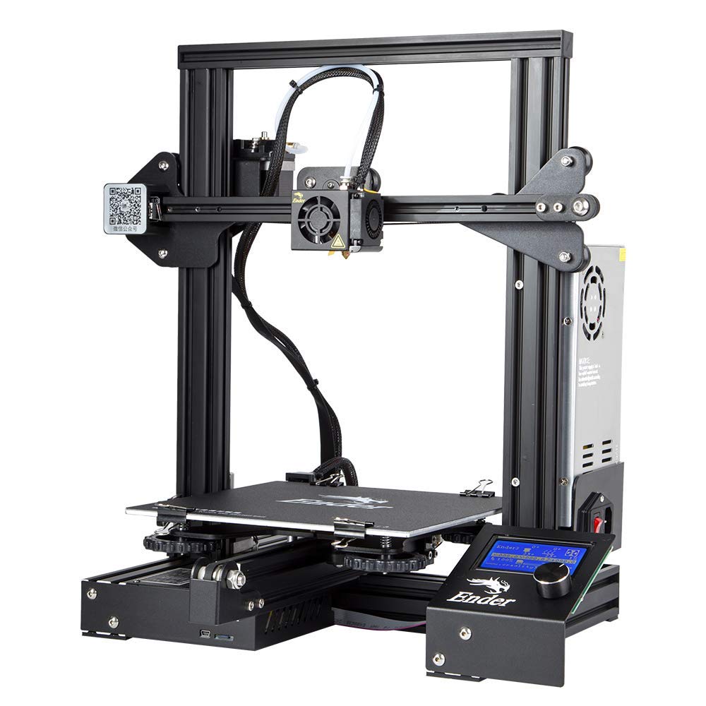 Официальный комплект для 3D-принтера Creality 3D Ender-3/Ender 3 DIY, размер печати 220x220x250 мм с функцией возобновления питания/экструдер MK8