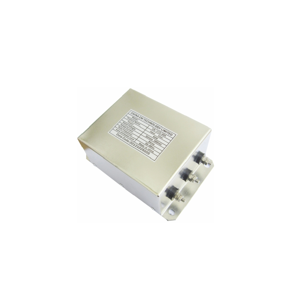 High Quality emi emc filter Manufacturer 380V 440V Three Phase Inverter EMC EMI Power Line Noise Filter