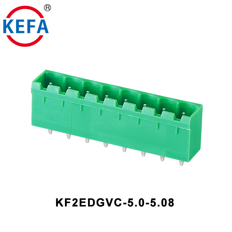 KF2EDGVC-5.0/5,08 5,0 мм Pcb 5,08 мм Шаг вставной клеммный блок