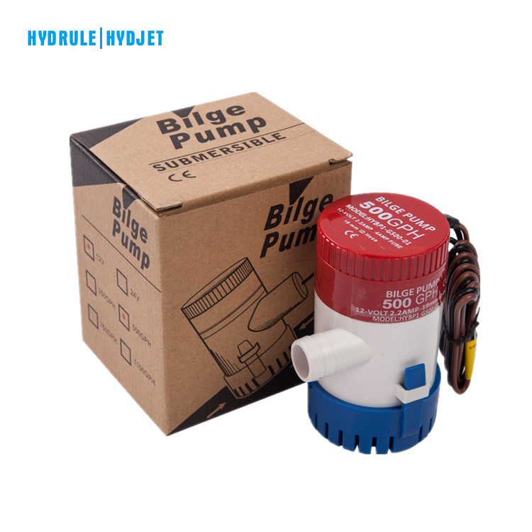 Погружной водяной мини-насос высокого потока HYDRULE, 12 В, maxum bilge pump