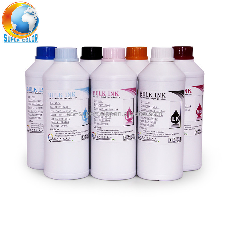 Supercolor печать подушка печать чернила для Epson D3000 чернила сублимации красителя