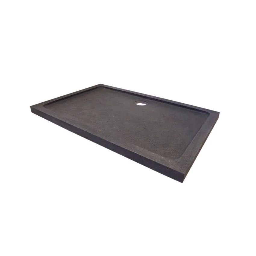 Marble Hotel Bathroom Shower Tray Cheap and Hot Sale Black Deep Shower Tray Base Shower DISH-P1 FIRST Stone Natural Stone CN;FUJ