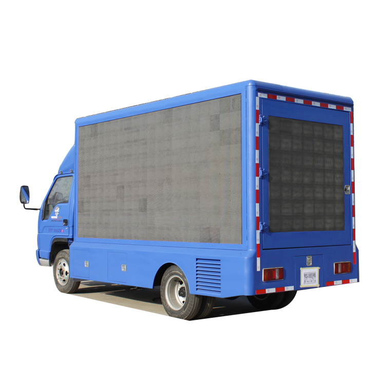 FOTON Прямая продажа с фабрики P6 экран мобильный напольный грузовик светодиодный рекламный грузовик