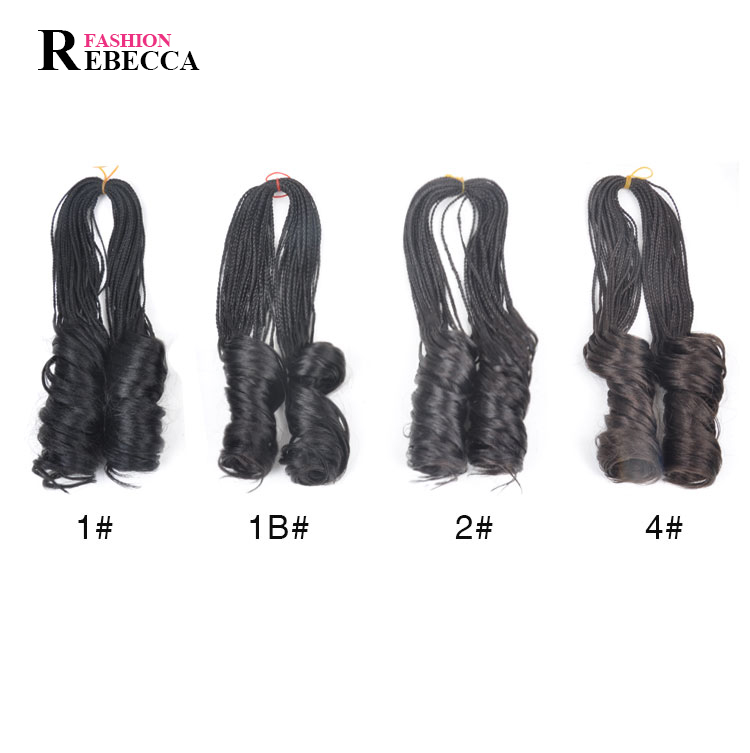 Синтетические прямые и завитые волосы по оптовой цене Rebecca Fashion