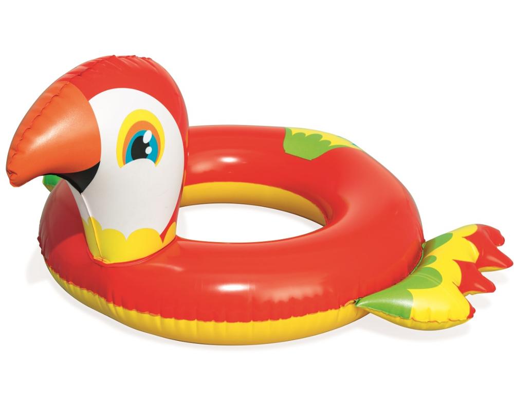 Bestway 36128 animal shaped swim rings inflatable rings 3 assorted animal designs