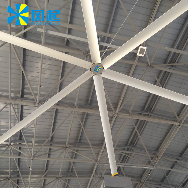 Заводская цена, потолочный вентилятор HVLS в промышленном стиле