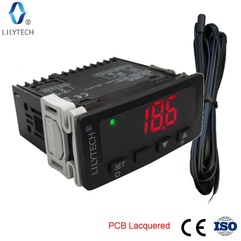 ZL-680A, 16A, регулятор температуры, термостат, регулятор холодного хранения, Lilytech, ed330, EVKB21