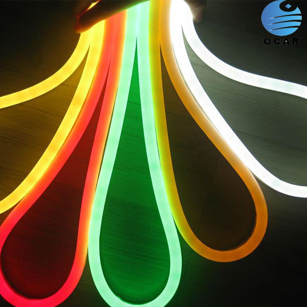 Одноцветный rgb светодиодный неоновый гибкий шнур
