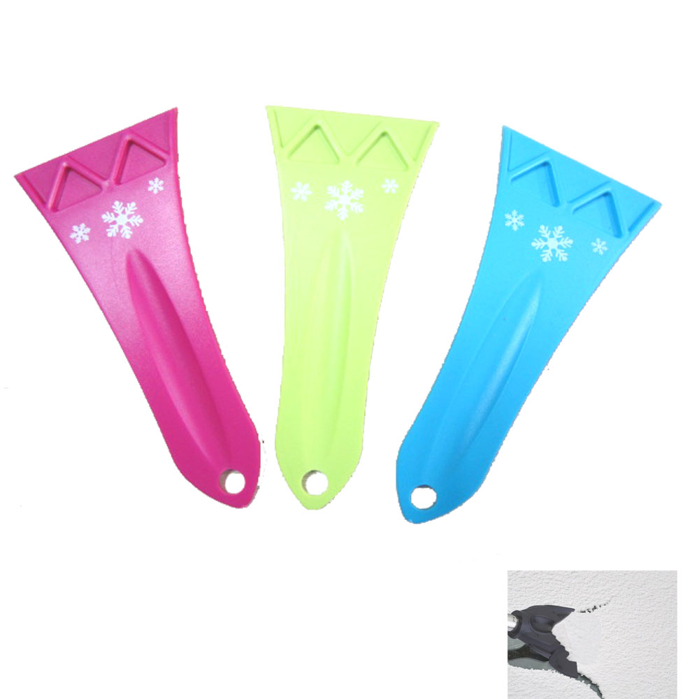promotional made in ABS from cixi modern suitable LOGO printing ice scraper