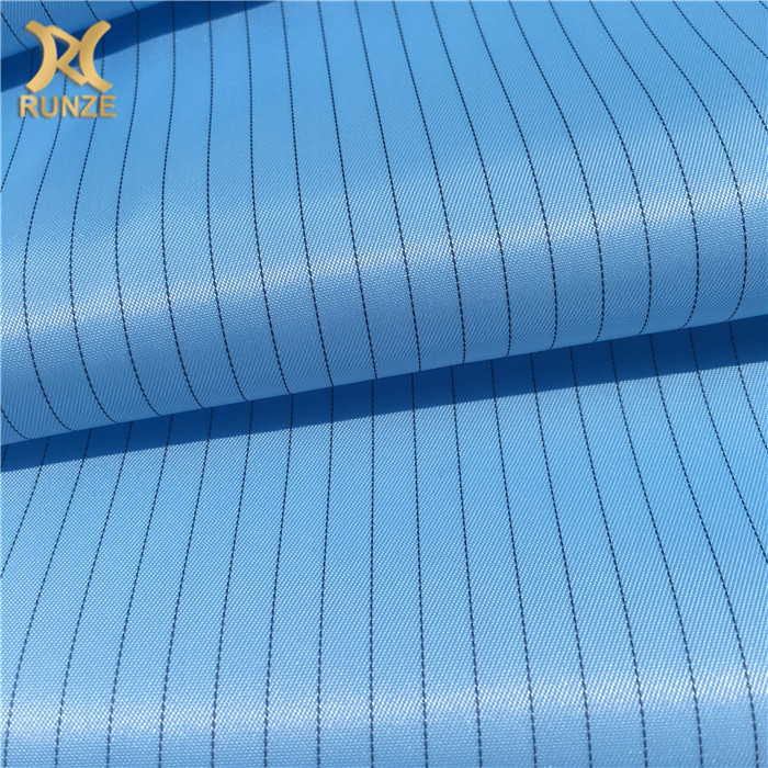 Antistatic ESD Fabric / High Quality ESD Clothing Fabric / polyester isolation gown fabric