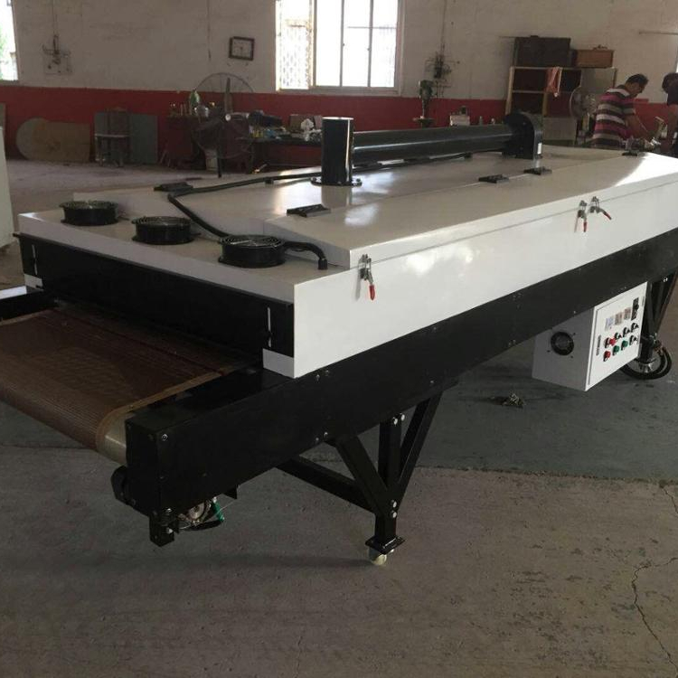 Economical screen printing conveyor belt dryer tunnel dryer with length 2.5meter