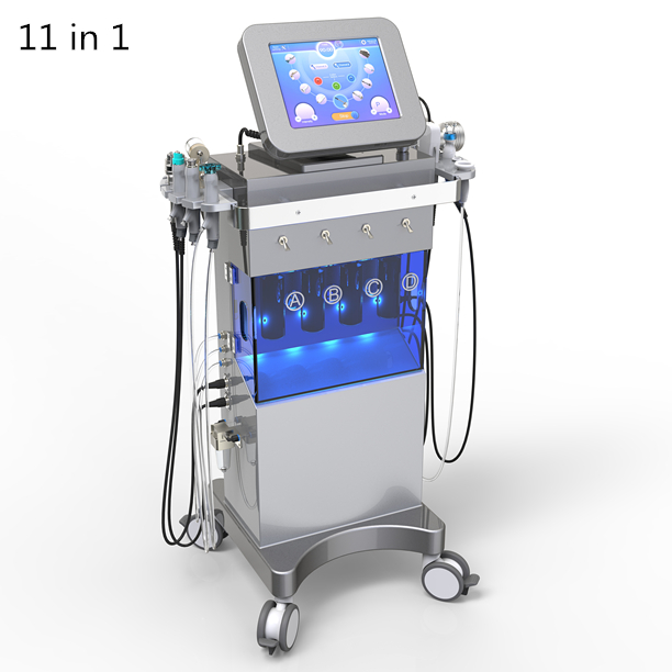 SPA12 Real Factory OEM принять 11 в 1 гидравлический Алмазный дермабразионный станок для салона красоты и использования в клинике кожи