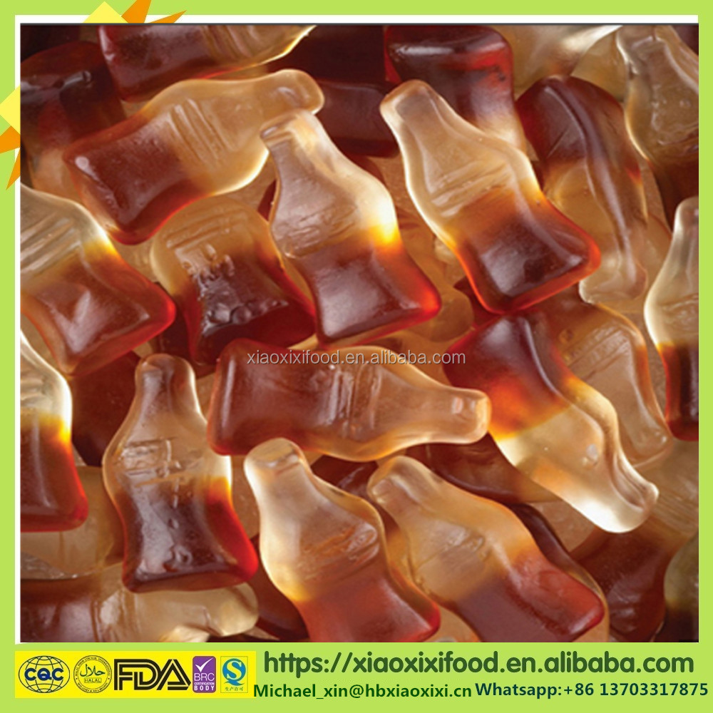 yummy jelly cola halal gummy candy