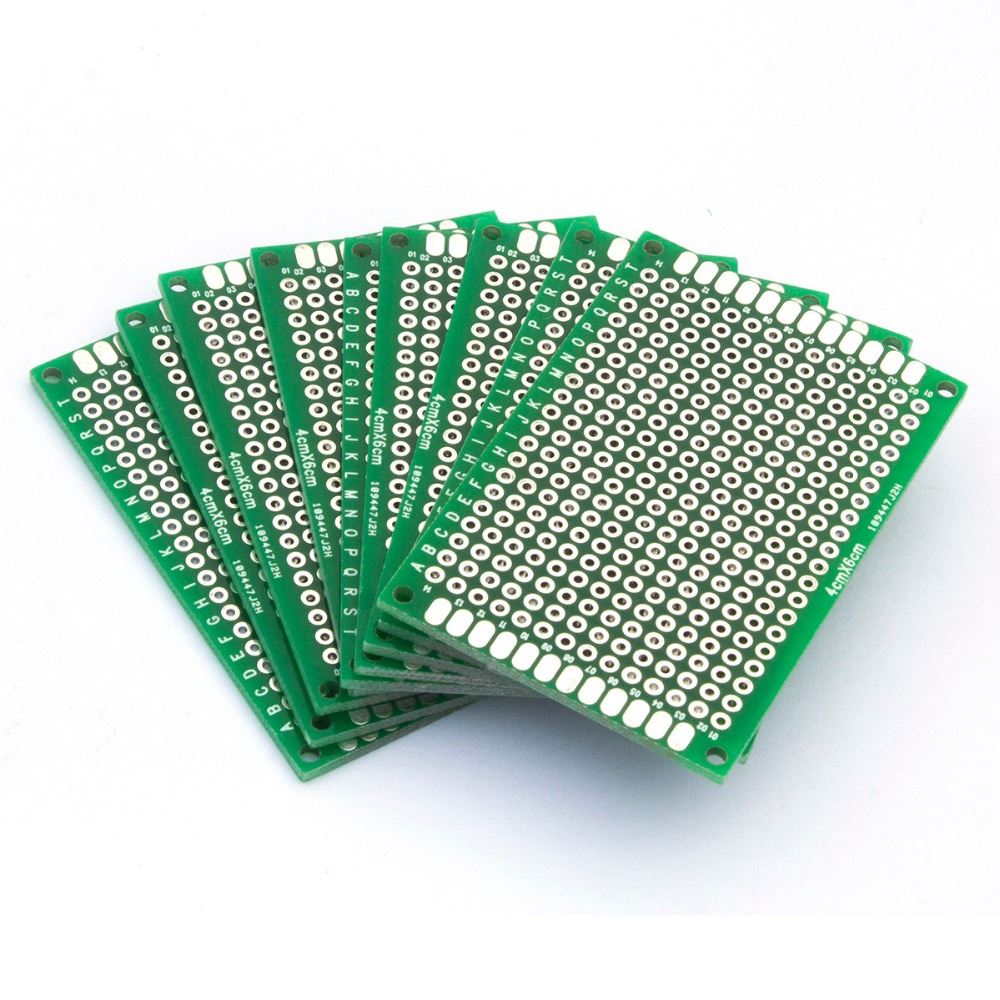 86036 10 шт. двухсторонний Прототип PCB diy универсальная печатная плата 4x6 см горячая распродажа