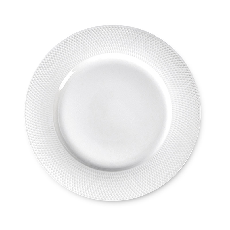 Best Sale Hotel Quality Ceramic Plate Set Restaurant, Western Porcelain Plate Hotel, White Dinner Plate Hotel Used Dinner Plates
