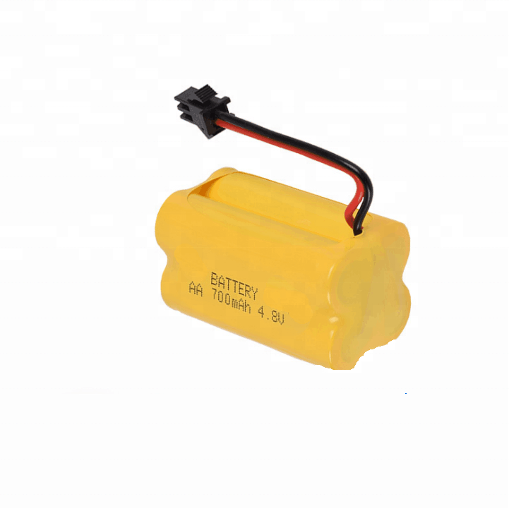 4,8 v 700mAh AA Ni-Cd акумулярорных батарей батарейный блок