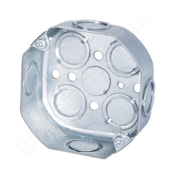 UL 1-1/2 "Deep 4" дюймов восьмиугольная стали электронные распределительная коробка