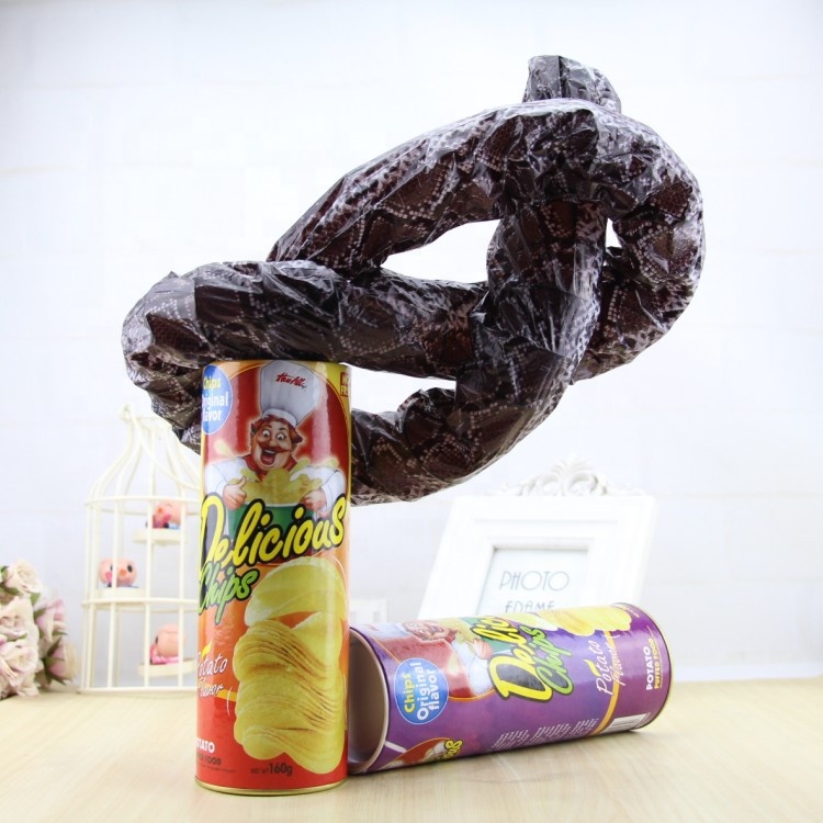 Шуточные игрушки, Забавный картофельный чип, можно прыгнуть, пружинный прыжок, змея, игрушка, подарок на день дурака, шутка, игрушка для вечеринки, розыгрыш, шуточные подарки