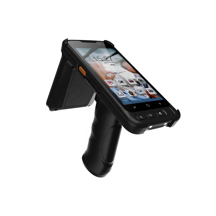 Ручной RFID-считыватель UHF с Android 1d 2d считыватель штрих-кодов ручной rfid-считыватель