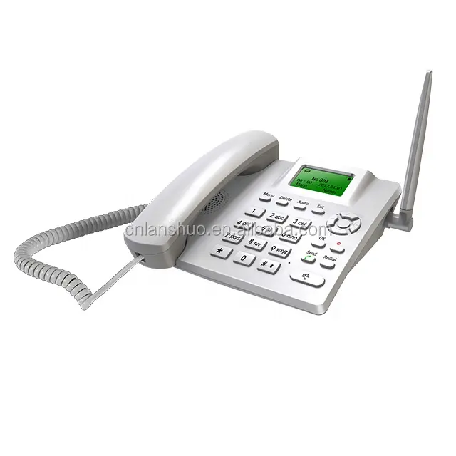 4G fixed wireless desk telephone gsm cordless phone SIM card 4g volte desk phon