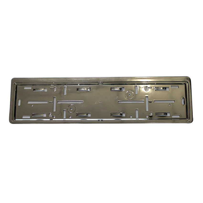 Hot Sale ABS Chrome Plastic License Plate Frame for Europe Market