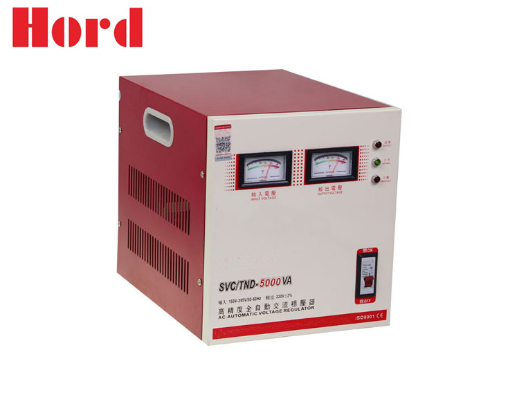 SVC Series Single Phase High Effciency Automatic AC Voltage Stabilizer TND-5KVA