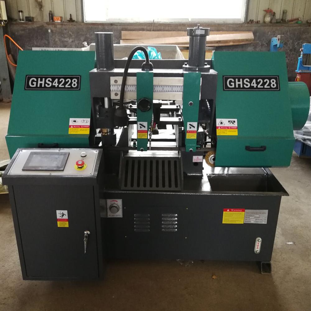 GHS4228 GHS4235 автоматический ленточная пила с ЧПУ резки с PLC контроллер от фабрики прямая акция с Лучшая цена и CE