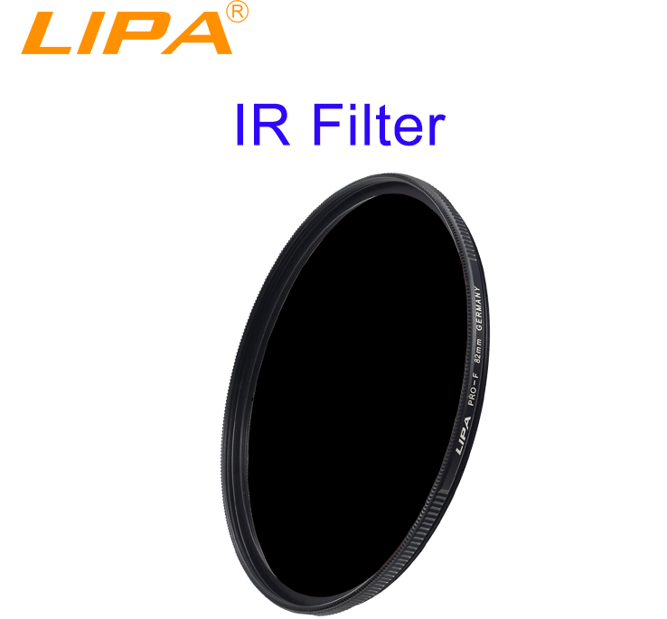 LIPA 72 мм 590nm 680nm 720nm 760nm 850nm 950nm инфракрасный ИК-фильтр для объектива камеры DSLR фильтр инфракрасный фильтр