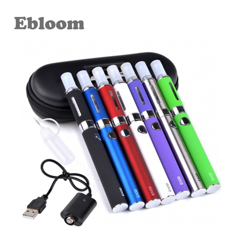 Двойной Evod MT3 молния случае starter kit с 2,4 мл MT3 распылитель форсунки 650/900/1100 мАч Evod эго 510 батареи электронных сигарет