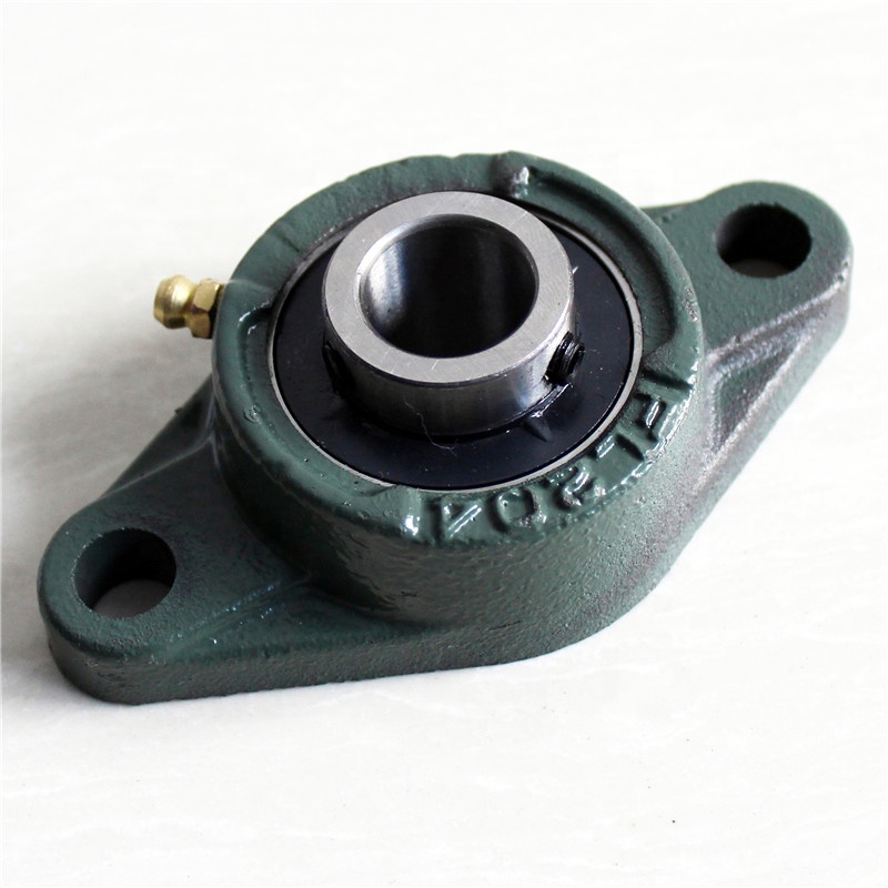 UCFL204 3/4 inch установленный опорный подшипник твердое основание чугунный корпус