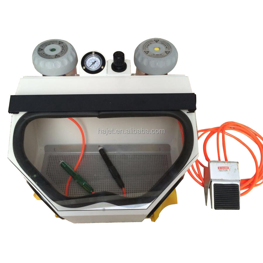 High Quality Dental Sandblasting Equipment with Two Pens Mini Sandblasting Machine Dentist Equipment Dental Sandblaster