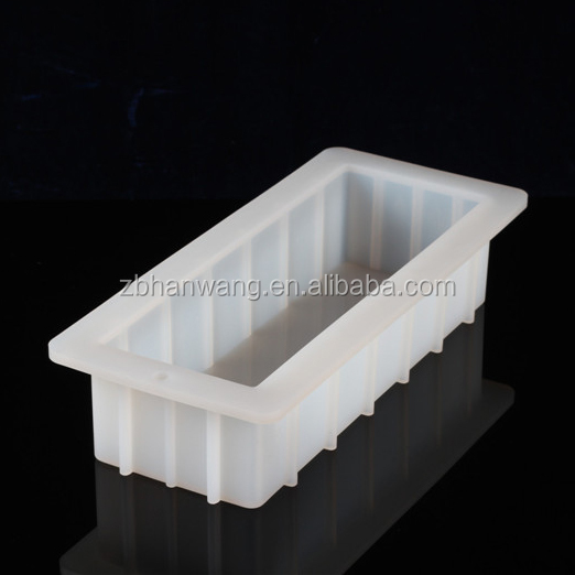 Wholesale Food Grade 10" Silicone Loaf Mold,Swirl Soap Bar Mould,Cake Baking Tools