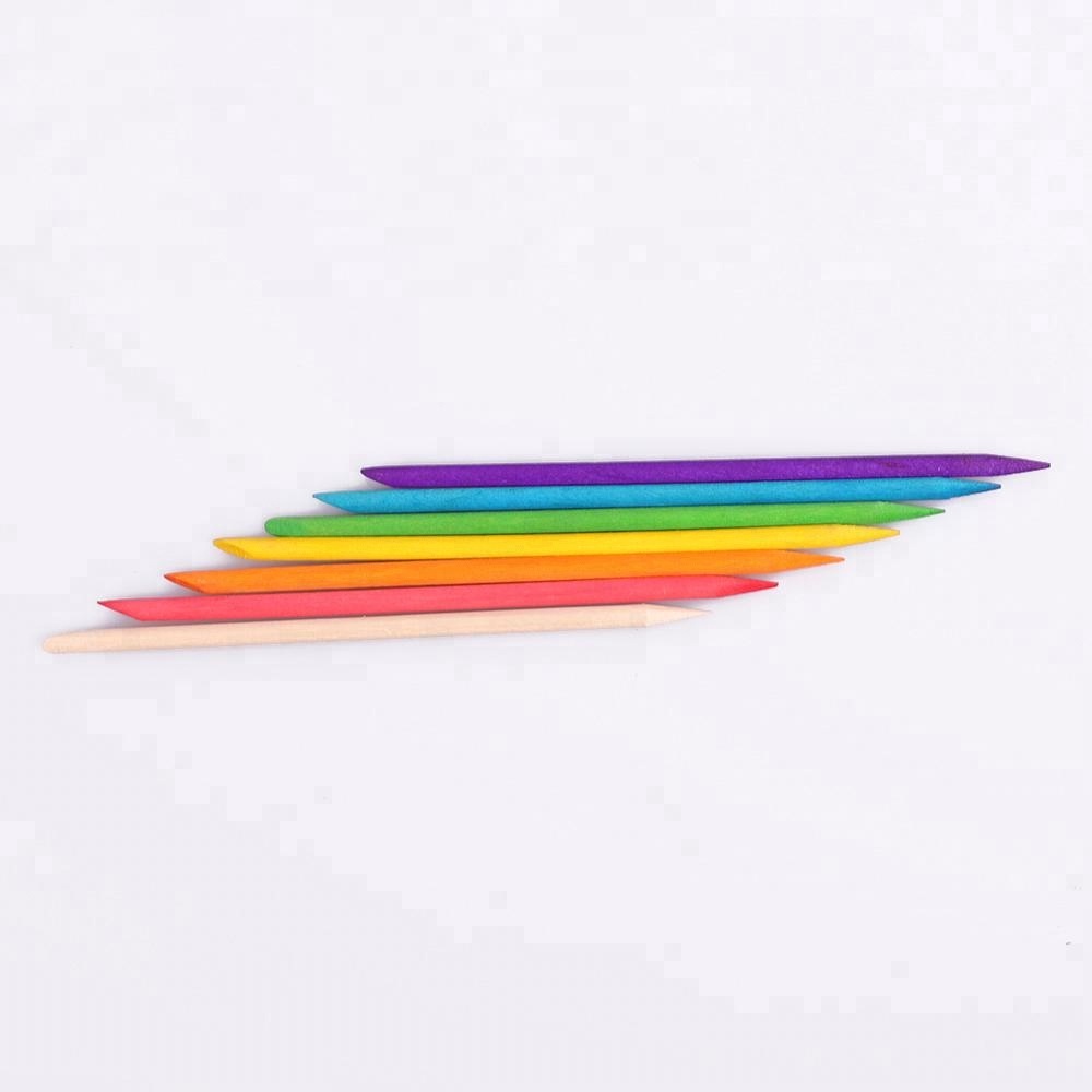 Красочные палочки rducational Toy, деревянные палочки, Рождественская игрушка ручной работы