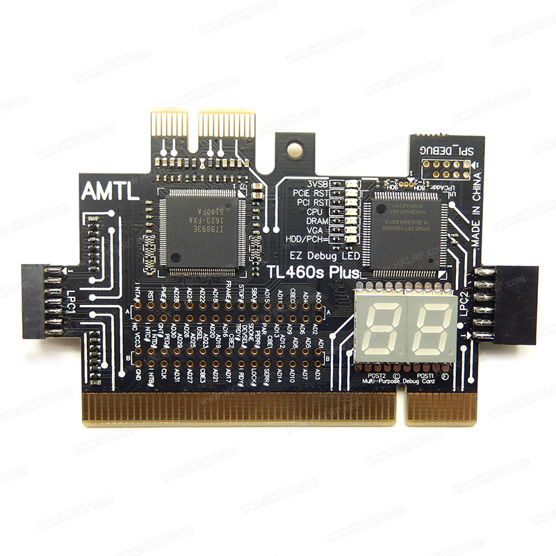 Универсальный ПК PCI PCI-E miniPCI-E LPC диагностический тестовый анализатор материнской платы, тестовые карты отладки TL460S PLUS