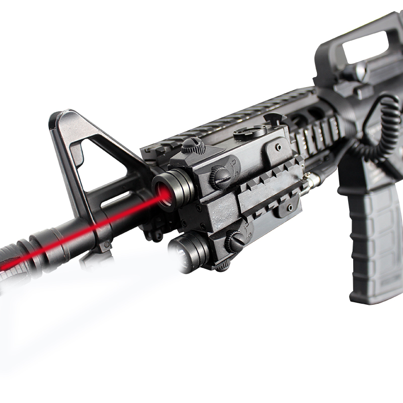 Красный лазерный прицел LaserSpeed AR15 и светодиодный фонарик combo