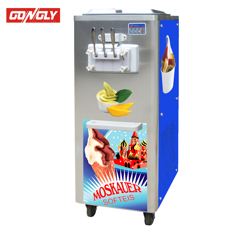 2019 BQL-838A Gongly продает мягкую машину для мороженого
