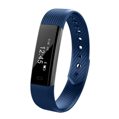 Спортивный водонепроницаемый смарт-браслет OLED 0,91 дюйма, Шагомер Bluetooth 4.0BLE ID115 смарт-браслет