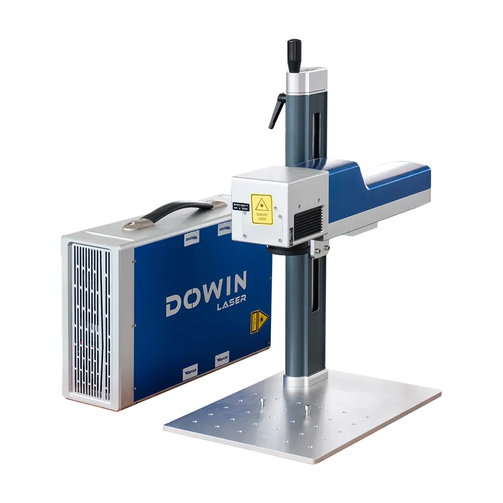 Portable laser engraving machine 20w fiber laser marking machine for metal steel marking