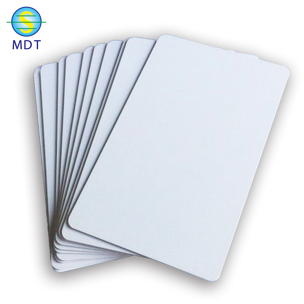 DU blank sublimation визитная карточка из ПВХ высокого качества