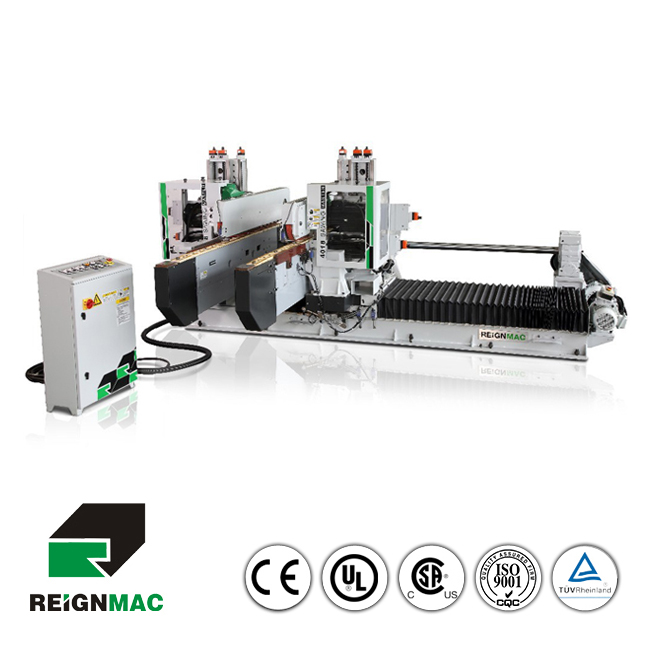 woodworking machine for two end cutting machine double end saw/tenoner RMD4018