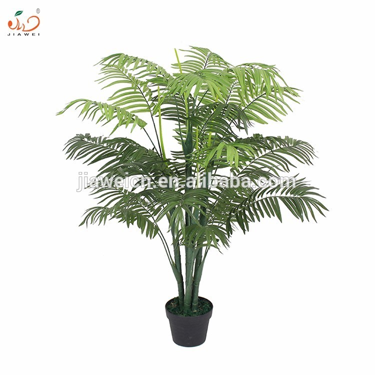 2020 YIWU new design hot sale wholesale artificial indoor decoration artificial palm tree plant