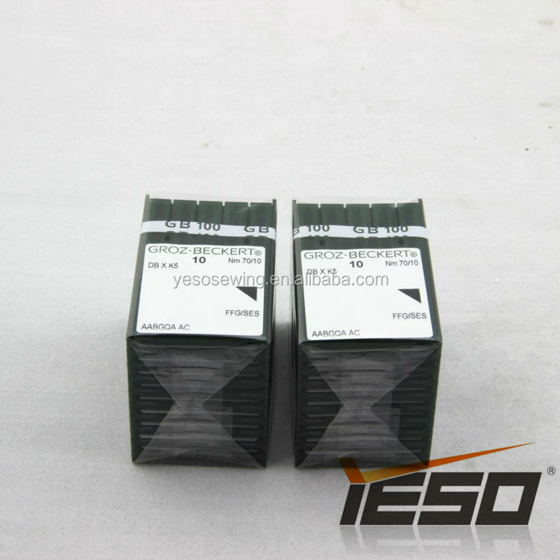Швейная игла DBXK5 Nm 70/10 Groz-Beckert, сделано в германии