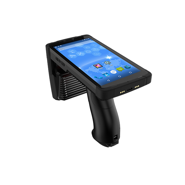 Android 8,1 промышленный кпк Ручной qr сканер штрих-кодов ручной считыватель rfid uhf nfc