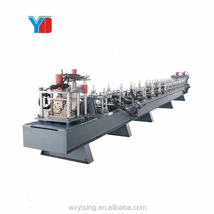 Color Steel Gutter Roll Forming Making Machine For Building Gutter System