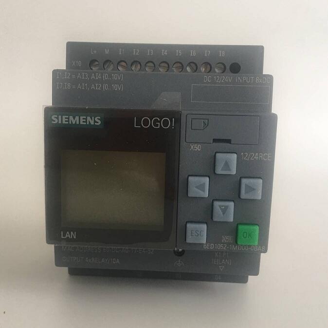 Siemens логотип! Plc 6ED10522HB000BA8 LOGO! 24rceo (аc) контроллер