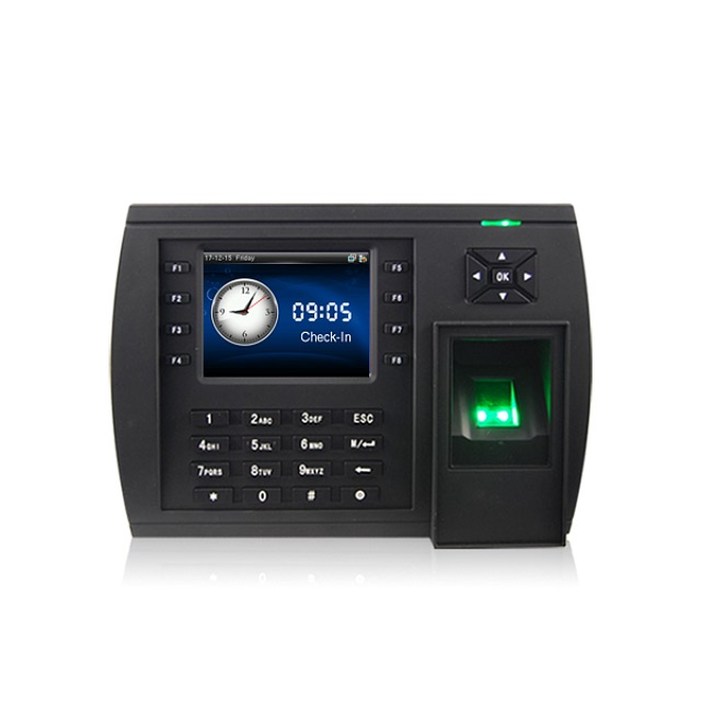 Iclock480 3,5 дюймов TFT LCD 10000 пользователей сканер отпечатков пальцев биометрическое устройство с веб-облачным сервером