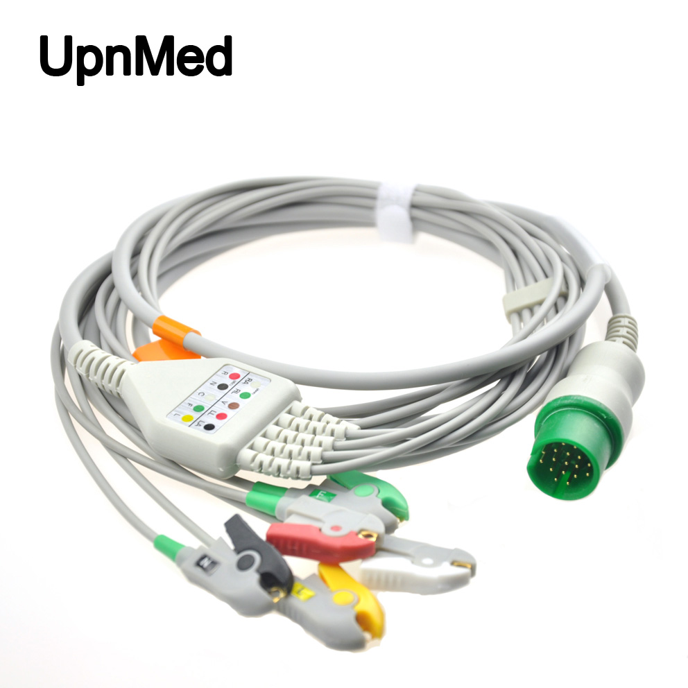 Spacelabs 90496/90369/90367 Ultraview 5 lead кабель ЭКГ